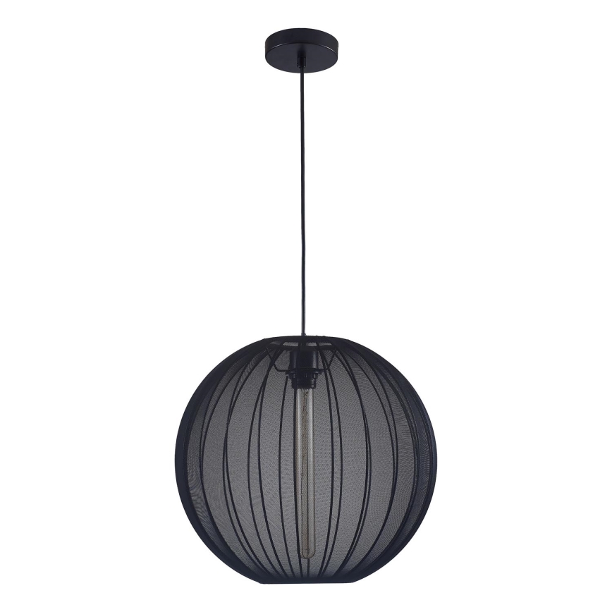 Lustra ar auklu SENSAI 1xE27/20W/230V d. 40 cm melna