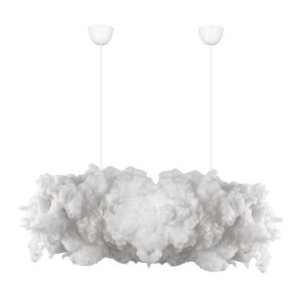 Lustra ar auklu SERENE 1xE27/40W/230V balta