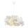 Lustra ar auklu SERENITY 1xE27/40W/230V balta