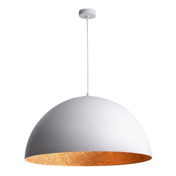 Lustra ar auklu SFERA 1xE27/60W/230V d. 35 cm balta/vara