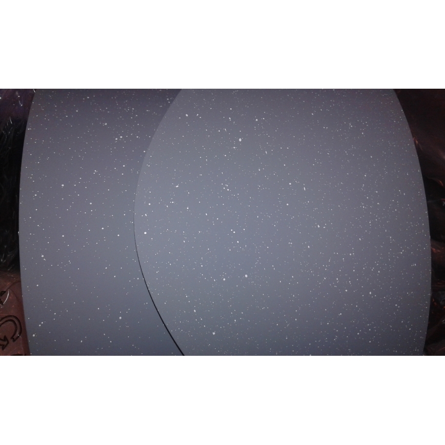 Lustra ar auklu SFERA 1xE27/60W/230V d. 35 cm pelēka/zelta