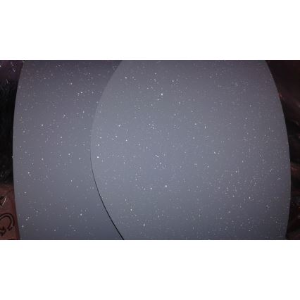 Lustra ar auklu SFERA 1xE27/60W/230V d. 50 cm pelēka/zeltaina