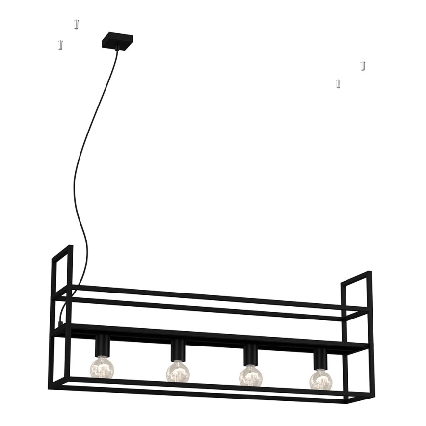 Lustra ar auklu SHELF 4xE27/60W/230V