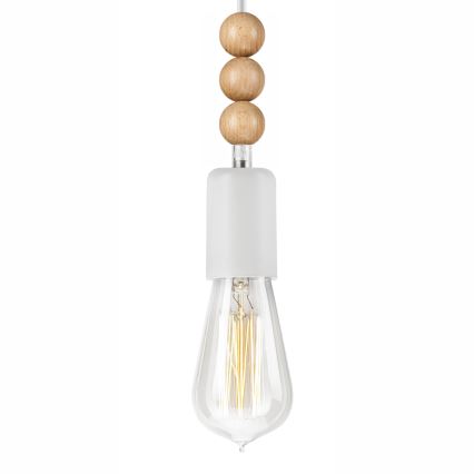 Lustra ar auklu SIMON 1xE27/60W/230V dižskābardis