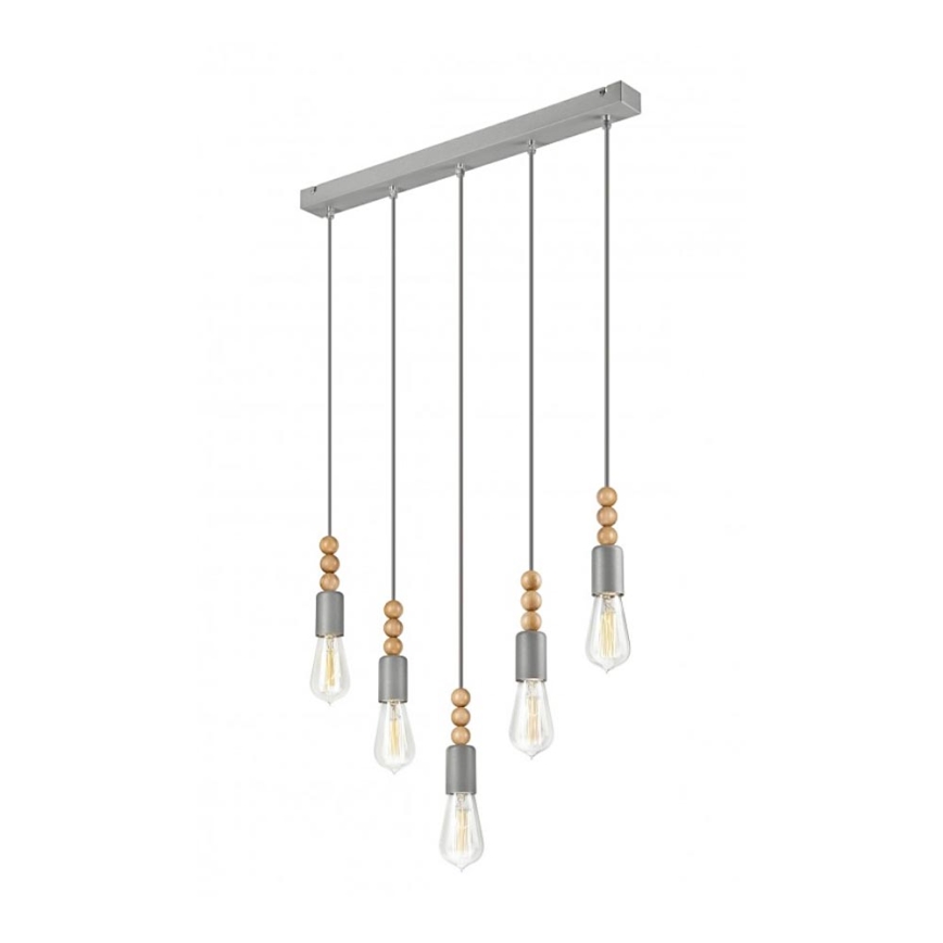 Lustra ar auklu SIMON 5xE27/60W/230V
