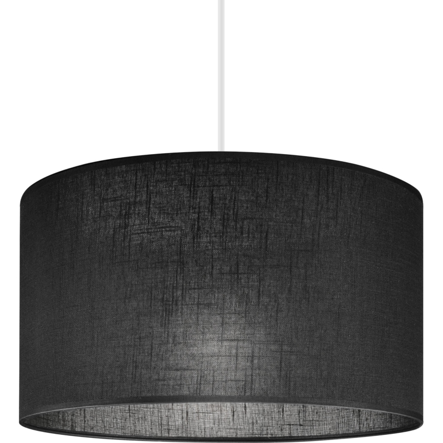 Lustra ar auklu SIRJA 1xE27/60W/230V melna