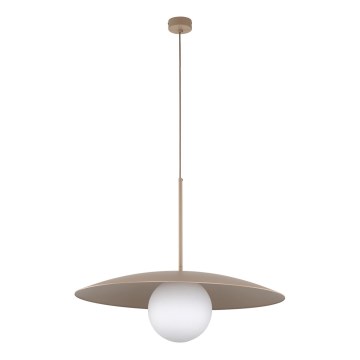 Lustra ar auklu SLATE 1xE27/15W/230V d. 65 cm bēša