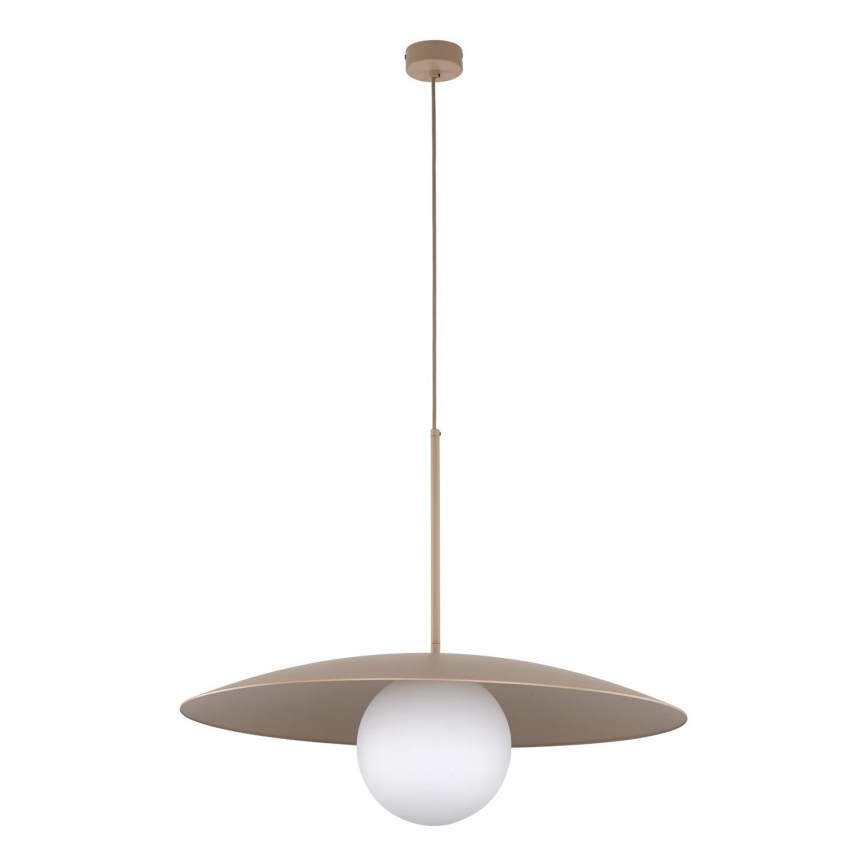 Lustra ar auklu SLATE 1xE27/15W/230V d. 65 cm bēša