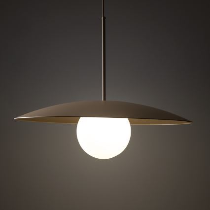 Lustra ar auklu SLATE 1xE27/15W/230V d. 65 cm bēša