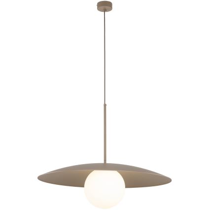 Lustra ar auklu SLATE 1xE27/15W/230V d. 65 cm bēša