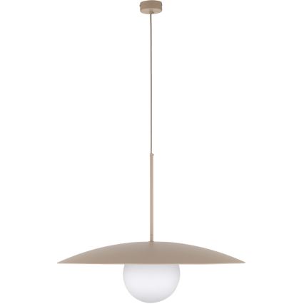Lustra ar auklu SLATE 1xE27/15W/230V d. 65 cm bēša