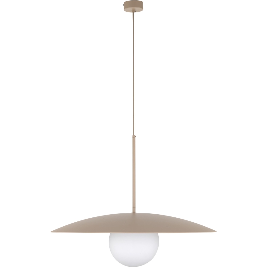 Lustra ar auklu SLATE 1xE27/15W/230V d. 65 cm bēša