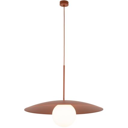 Lustra ar auklu SLATE 1xE27/15W/230V d. 65 cm ķieģelis