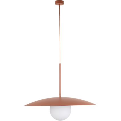 Lustra ar auklu SLATE 1xE27/15W/230V d. 65 cm ķieģelis