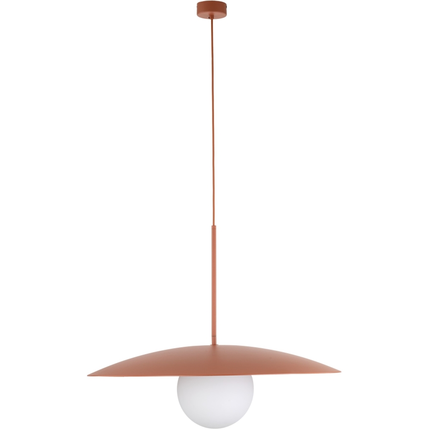 Lustra ar auklu SLATE 1xE27/15W/230V d. 65 cm ķieģelis