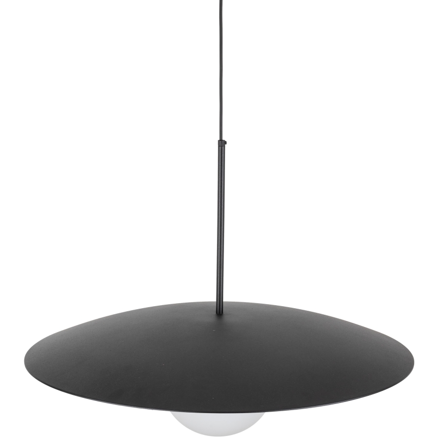 Lustra ar auklu SLATE 1xE27/15W/230V d. 65 cm melna