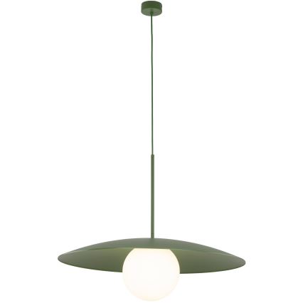 Lustra ar auklu SLATE 1xE27/15W/230V d. 65 cm zaļa