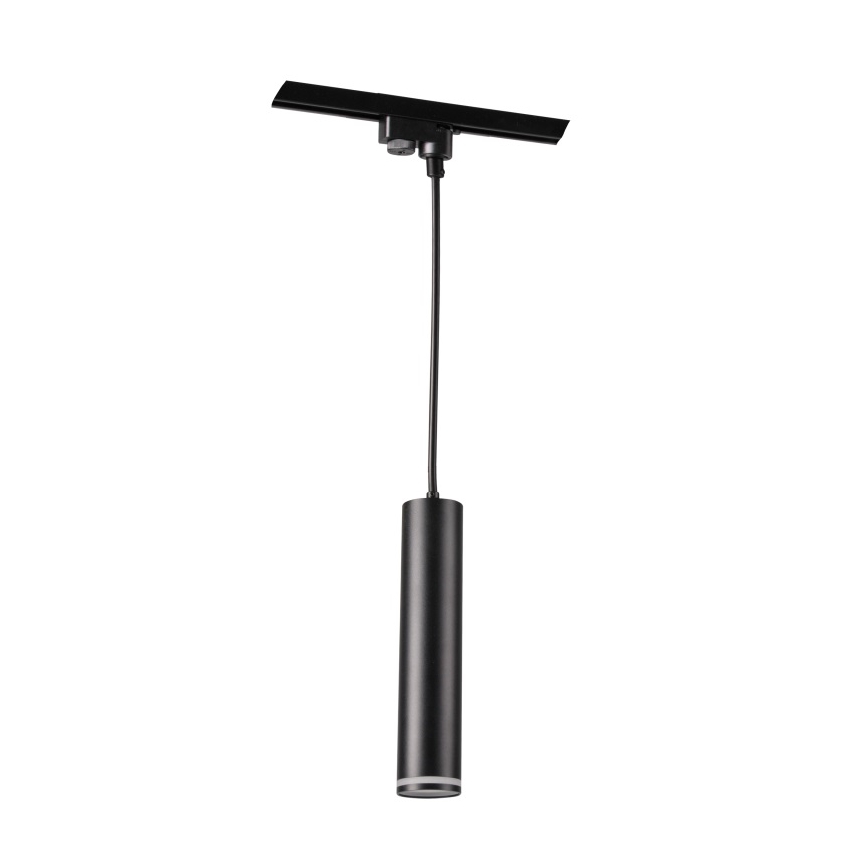 Lustra ar auklu sliežu sistēmai PARĪZE 1xGU10/10W/230V melna