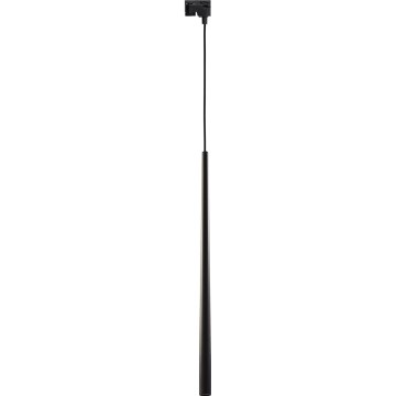 Lustra ar auklu sliežu sistēmai PIANO 1xG9/8W/230V melna