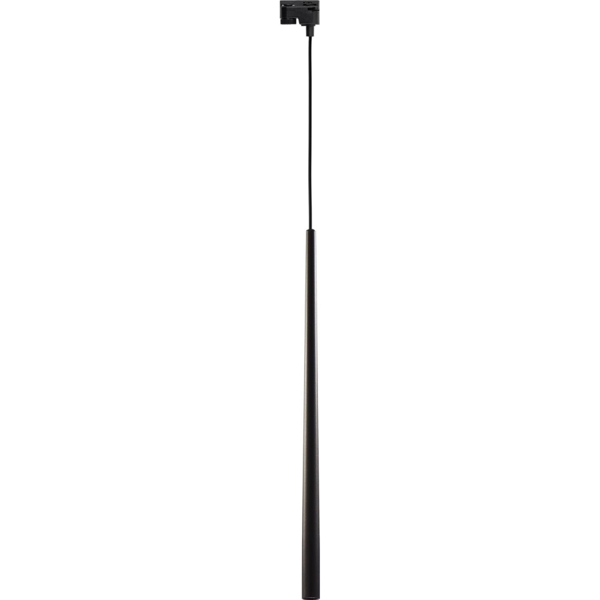 Lustra ar auklu sliežu sistēmai PIANO 1xG9/8W/230V melna