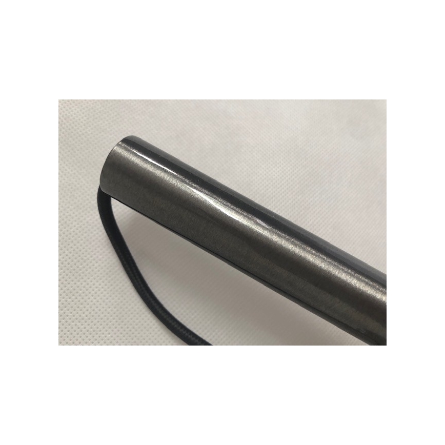 Lustra ar auklu STALACTITE 1xG9/2,5W/230V melna