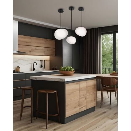 Lustra ar auklu STONES 1xE27/40W/230V d. 30 cm