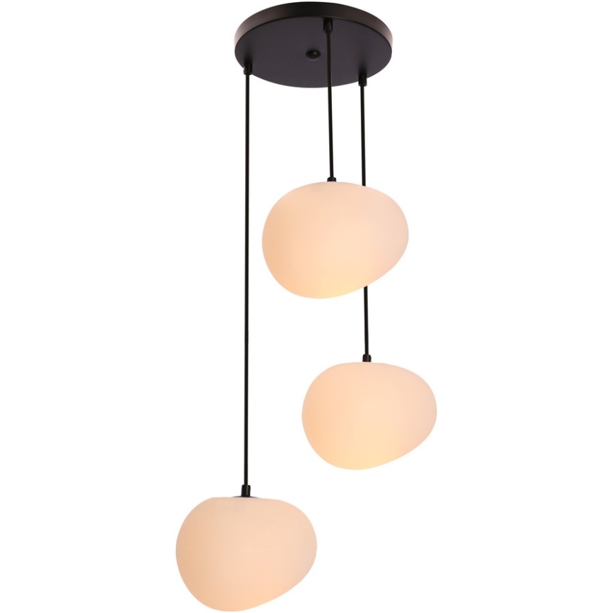 Lustra ar auklu STONES 3xE27/40W/230V
