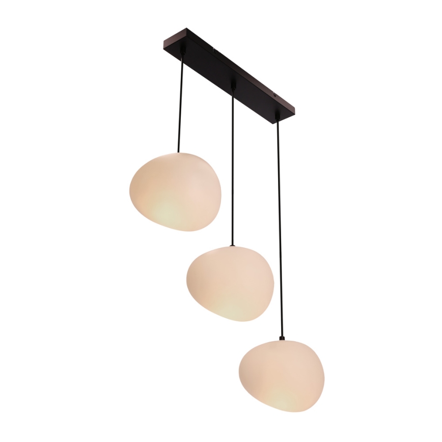 Lustra ar auklu STONES 3xE27/40W/230V
