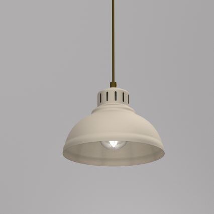 Lustra ar auklu SVEN 1xE27/15W/230V bēša