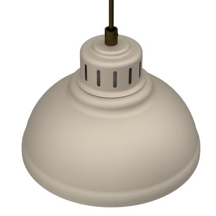 Lustra ar auklu SVEN 1xE27/15W/230V bēša