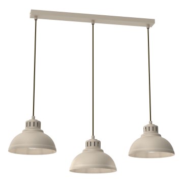 Lustra ar auklu SVEN 3xE27/15W/230V bēša