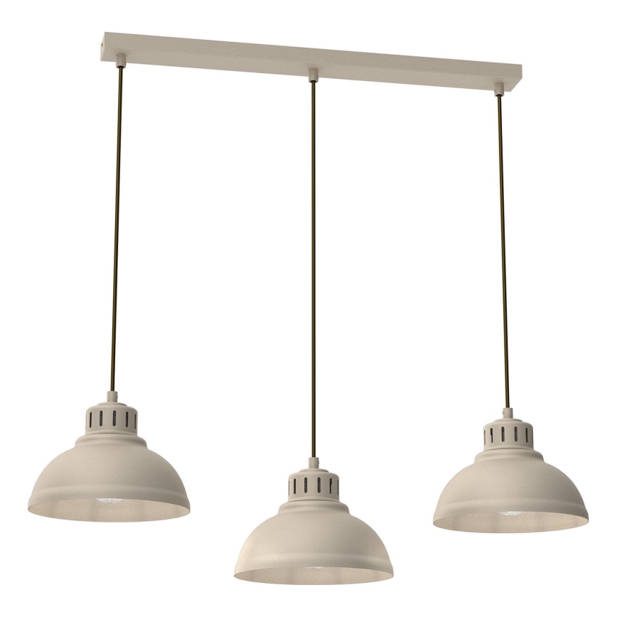 Lustra ar auklu SVEN 3xE27/15W/230V bēša