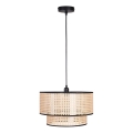 Lustra ar auklu TAKARA 1xE27/20W/230V d. 40 cm bēša