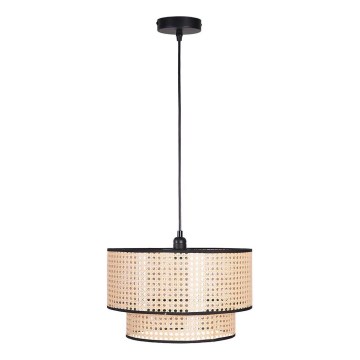 Lustra ar auklu TAKARA 1xE27/20W/230V d. 40 cm bēša