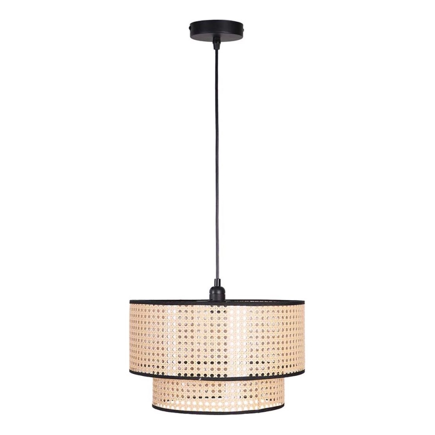 Lustra ar auklu TAKARA 1xE27/20W/230V d. 40 cm bēša