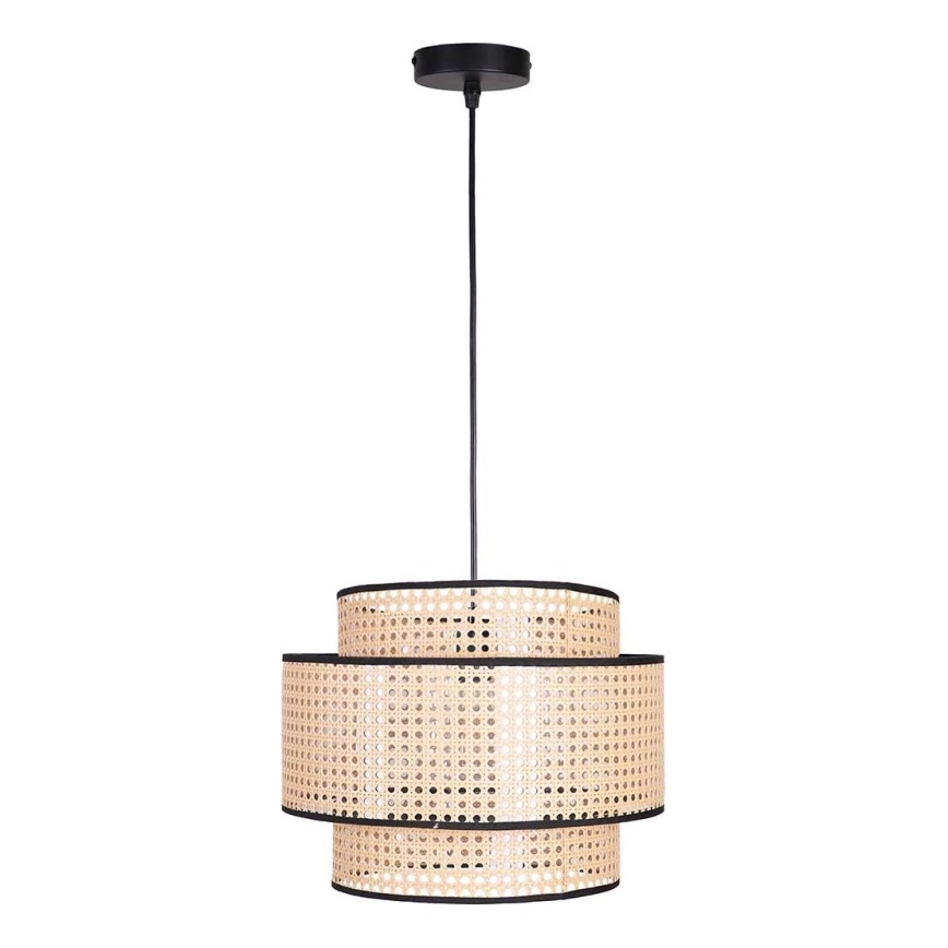 Lustra ar auklu TAKARA 1xE27/20W/230V d. 40 cm bēša