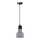 Lustra ar auklu TERRAZZO 1xE27/60W/230V d. 12 cm pelēka