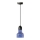 Lustra ar auklu TERRAZZO 1xE27/60W/230V d. 12 cm zila