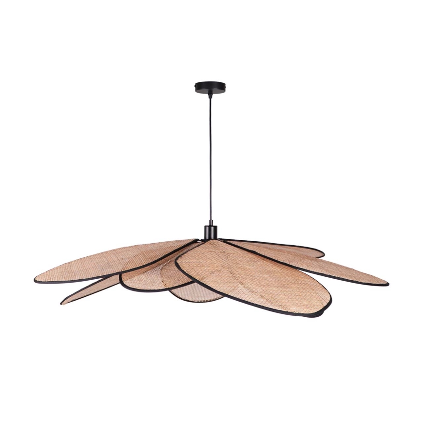 Lustra ar auklu TOBAGO 1xE27/20W/230V d. 100 cm bēša