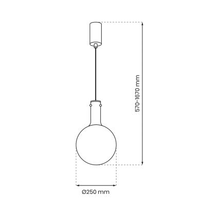 Lustra ar auklu TORONTO 1xGU10/8W/230V hroms