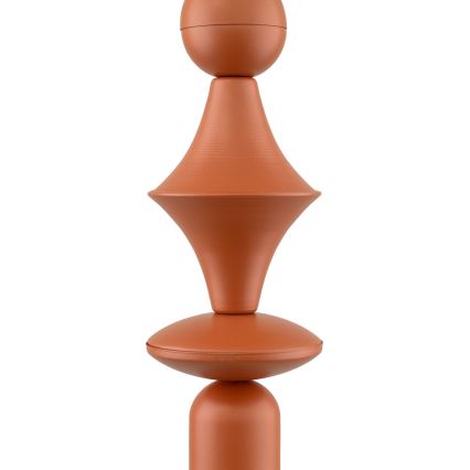 Lustra ar auklu TOWER 1xE27/15W/230V ķieģelis