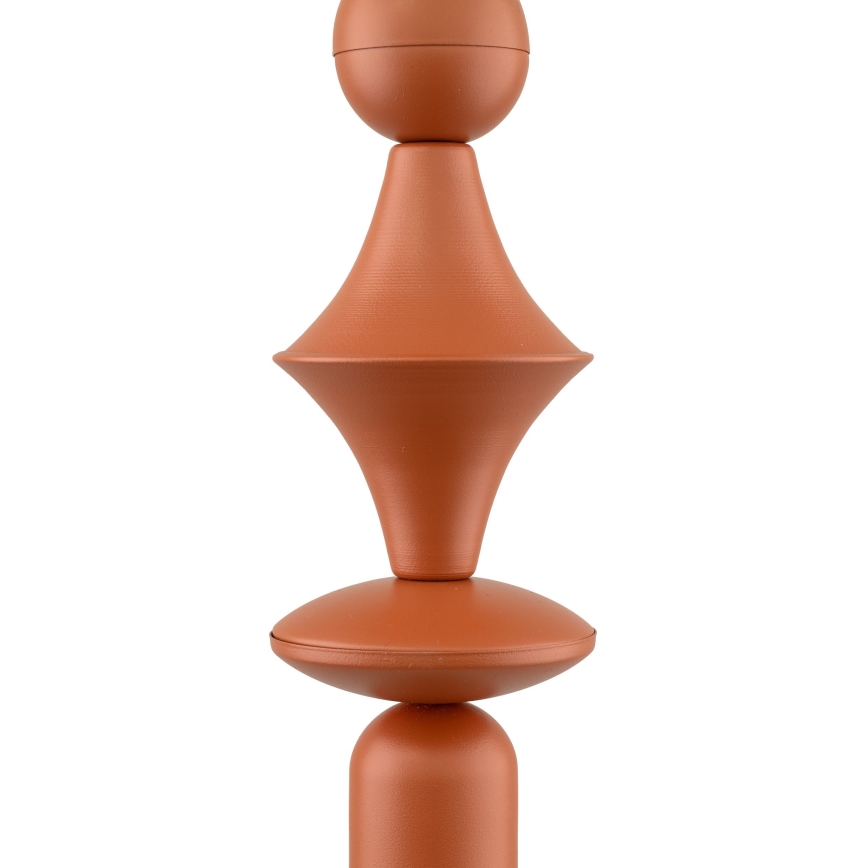 Lustra ar auklu TOWER 1xE27/15W/230V ķieģelis