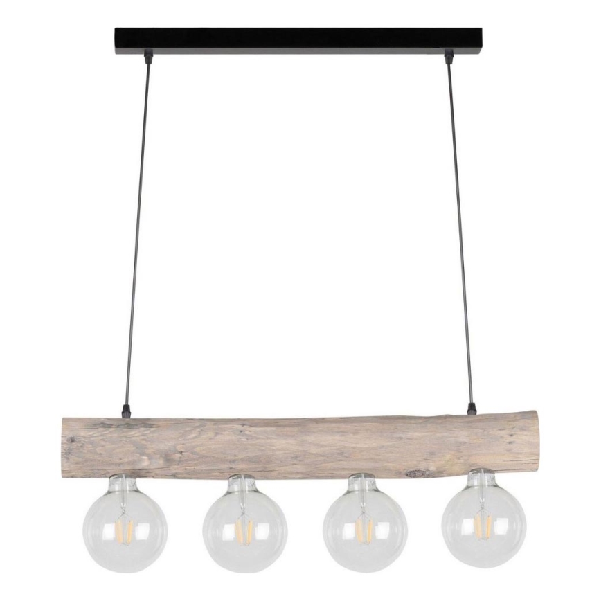 Lustra ar auklu TRABO 4xE27/60W/230V priede