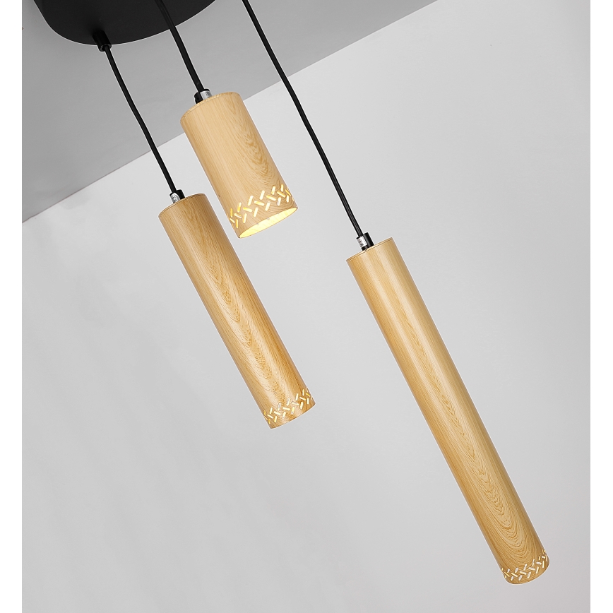 Lustra ar auklu TUBO 3xGU10/25W/230V