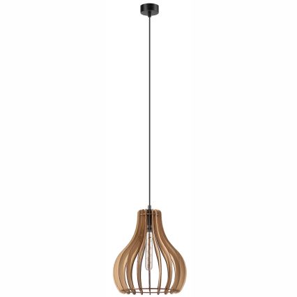Lustra ar auklu TUCCI 1xE27/60W/230V d. 29 cm ozols