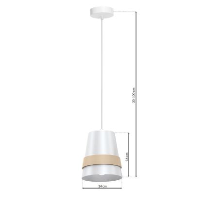 Lustra ar auklu VENEZIA 1xE27/60W/230V