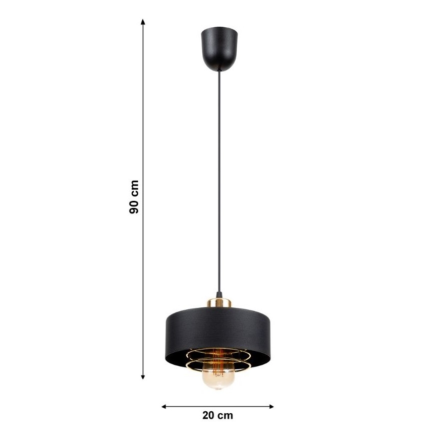 Lustra ar auklu VEST 1xE27/60W/230V