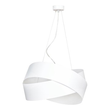 Lustra ar auklu VIENO 3xE27/15W/230V balta
