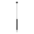 Lustra ar auklu VIZIER 1xG9/40W/230V melna