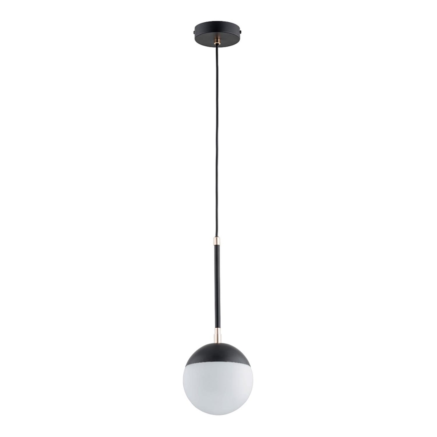 Lustra ar auklu VOLDA 1xE14/10W/230V melna
